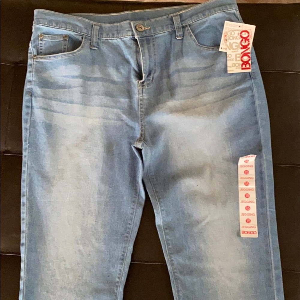 Bongo new light wash jeggings